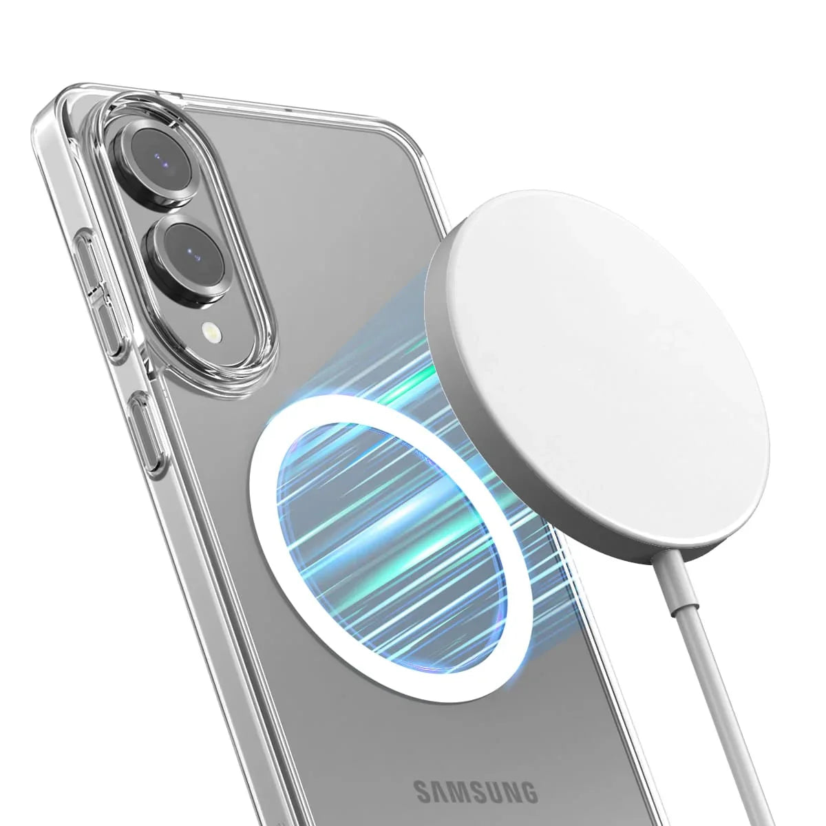Samsung S25 Edge Araree Duple Magsafe Case - Clear Samsung S25 Edge Araree Duple Magsafe Case - Clear